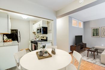 Living area with dining 